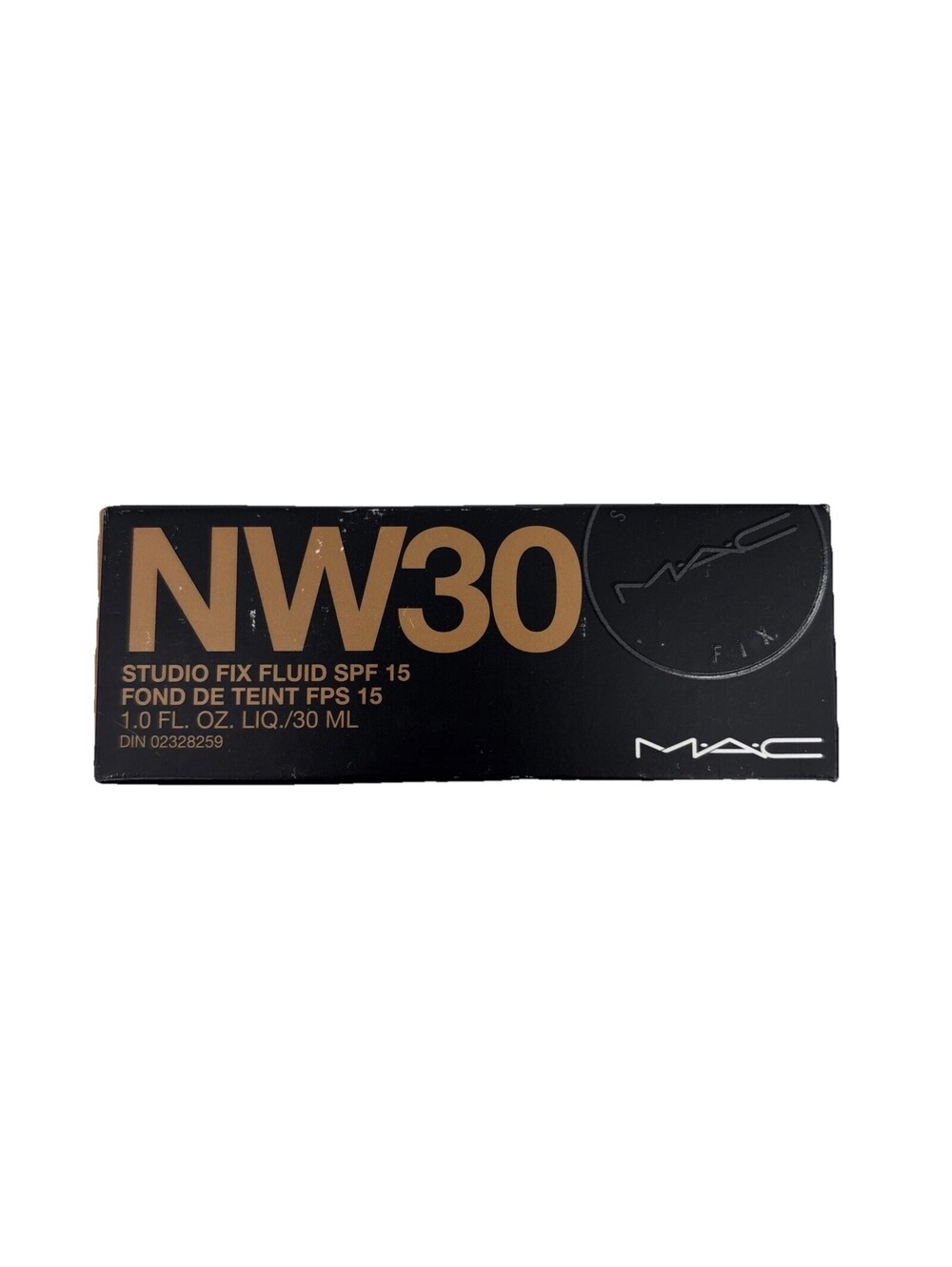 MAC Studio Fix Fluid SPF 15 Foundation NW30 1.0 oz 24Hr Matte New In Box